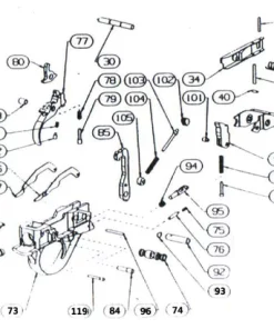 84-C92094: Beretta 390/391 TRIGGER PIN